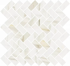 Italon Stellaris Mosaic Cross Carrara Ivory 29.7x31.5 / Италон Стелларис
 Мозаик Кросс Каррара Айвори 29.7x31.5 